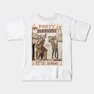 Party Like It Is 1066 (Bayeux Tapestry) Kids T-Shirt